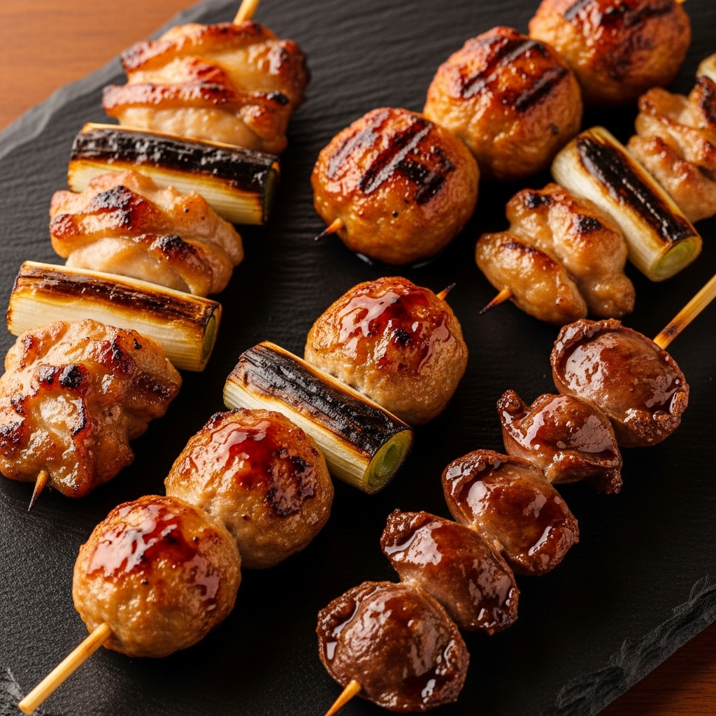 焼き鳥盛り合わせ