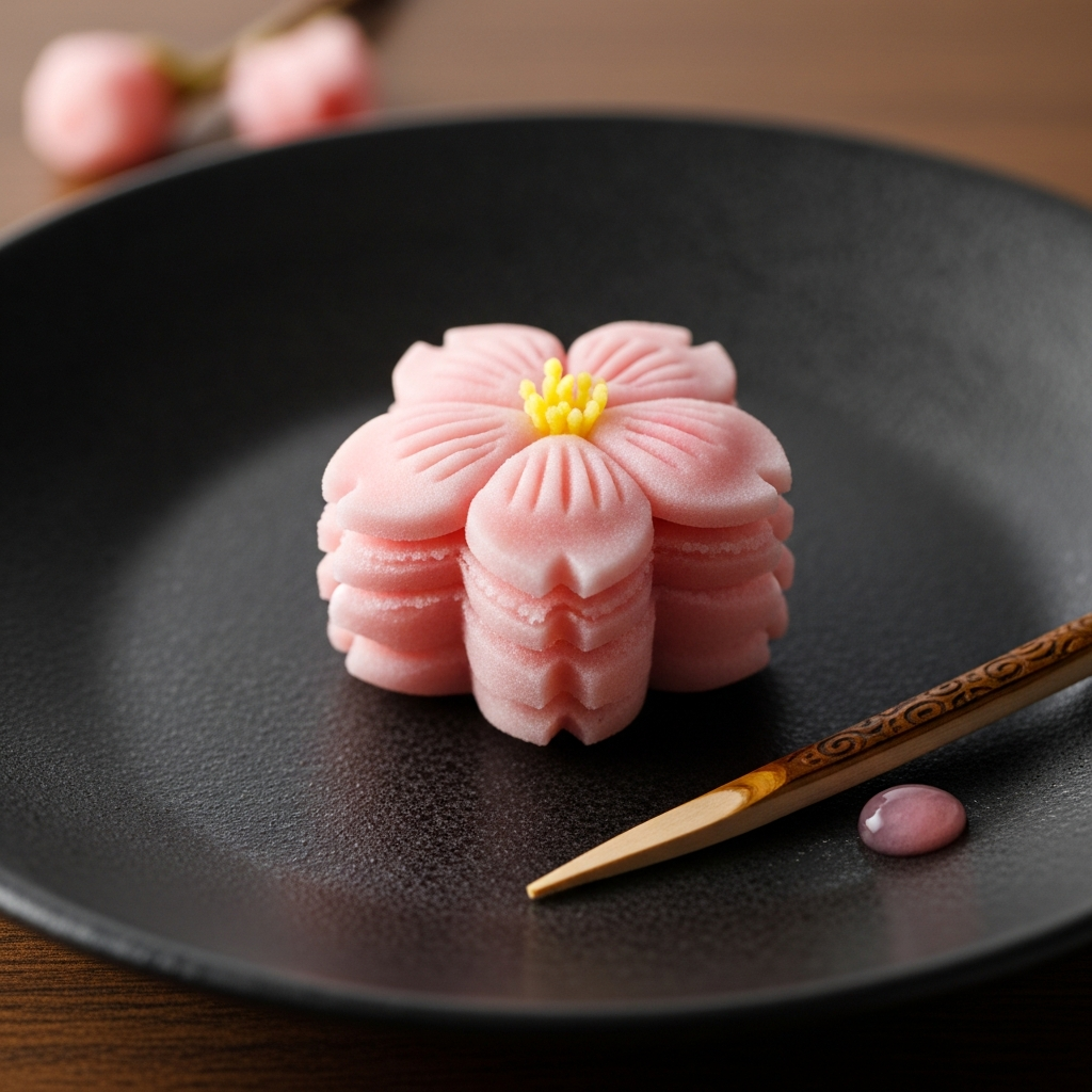 桜の和菓子